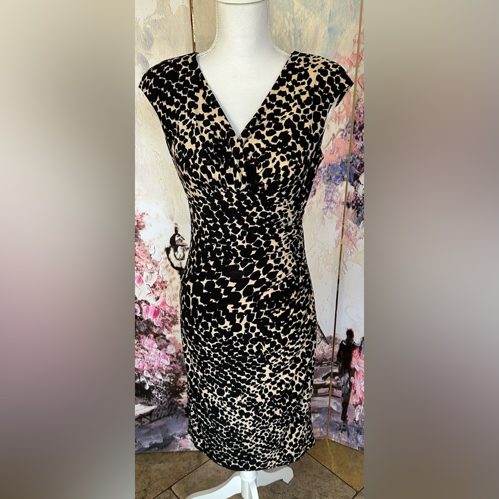 American Living Dress - Elegant Animal Print Dress. Size 2